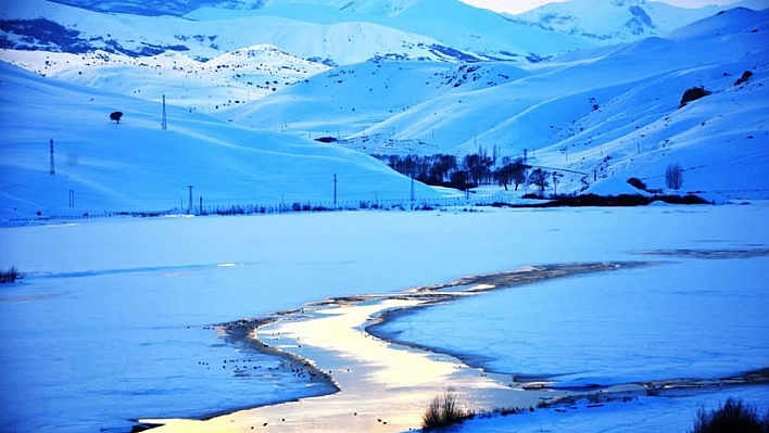 Soğuk rekoru yine Erzurum 'da