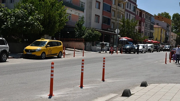 Söğüt'te o cadde üzerinde kasis uygulaması yapıldı