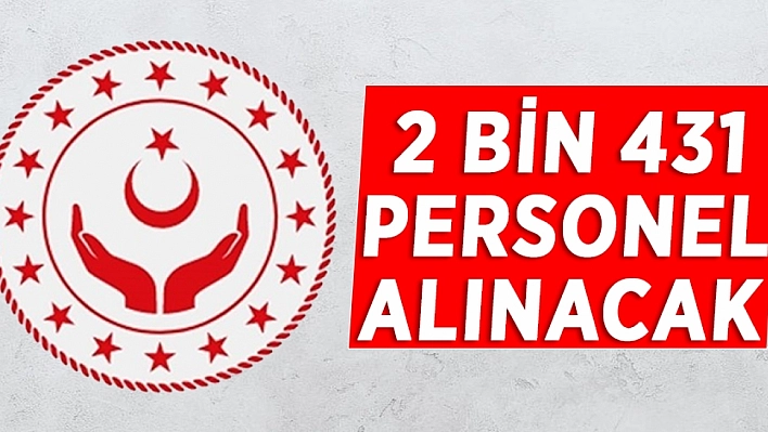 Kamuya 2 bin personel alınacak