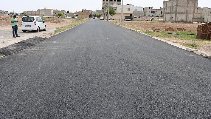 Suruç'ta yollar yenileniyor