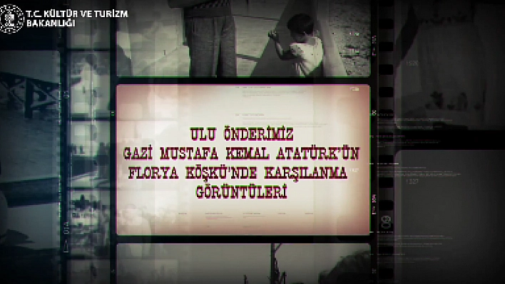 Tarihin tozlu raflarından günümüze... İlk kez Bakan paylaştı: 1935 veya 1936 yıllarında çekildiği tahmin ediliyor