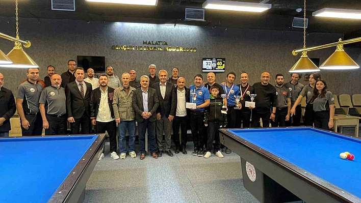 Battalgazi'de Bilardo Turnuvası Heyecanı! Şampiyon Belli Oldu...