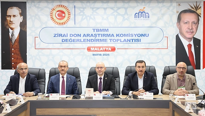 Zirai don TBMM gündeminde: Komisyon ilk incelemeyi Malatya'da yaptı!