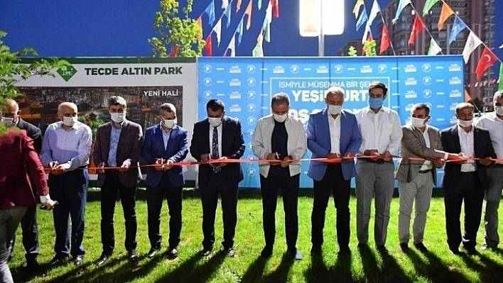 Tecde altın park  hizmete girdi