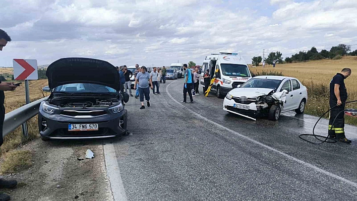 Tekirdağ'da trafik kazası