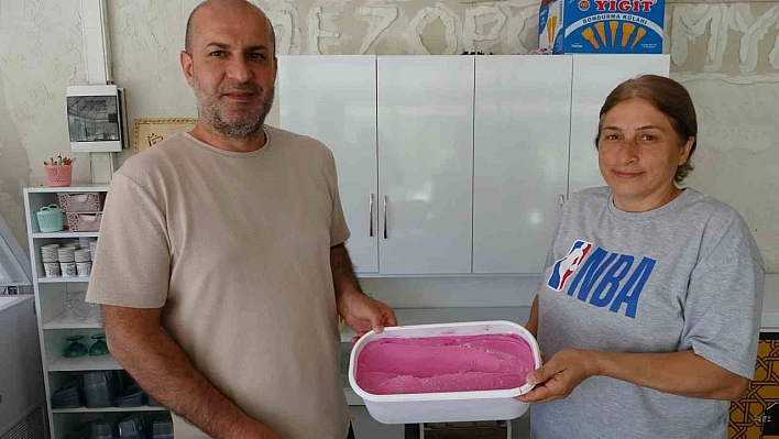 Coğrafi tescilliydi: Önce şerbeti, şimdi de dondurma yapıldı