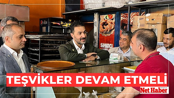 Teşvikler devam etmeli