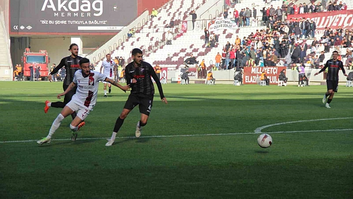 Elazığ'da 2 gollü galibiyet