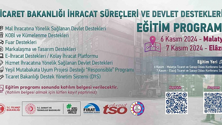 Ticaret Bakanlığı Destek Programı Başlatıyor: Destekler Anlatılacak!