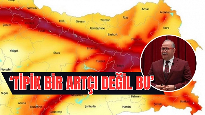 'Tipik bir artçı değil bu'