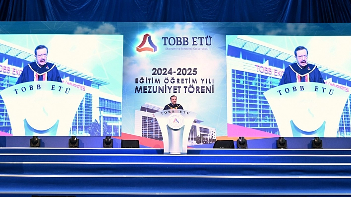 TOBB ETÜ'de mezuniyet heyecanı