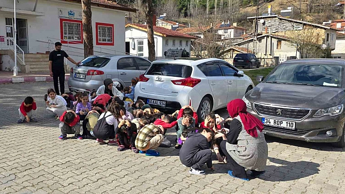 Tokat'ta öğrencilere deprem eğitimi