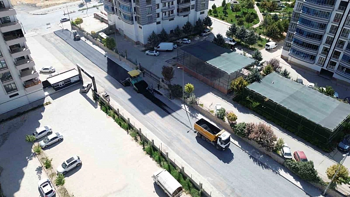 Battalgazi'de deprem konutları tamamlandı, yol çalışmaları başladı