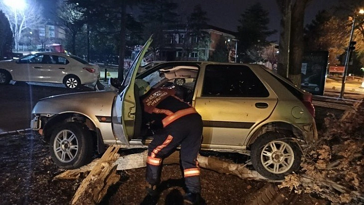 Trafik kazası: 1 yaralı