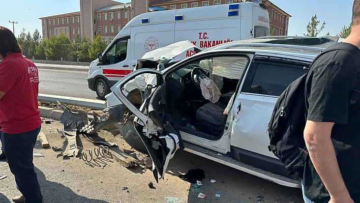 Trafik kazası 5 yaralı