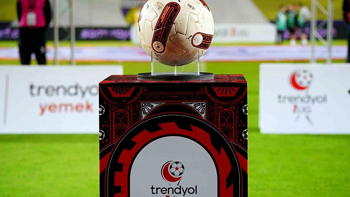 Trendyol 1. Lig'de 3 haftanın programı açıklandı