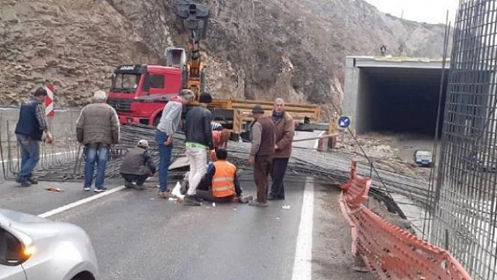 Tünel inşaatında kaza