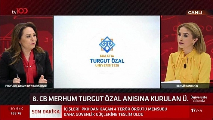 Yükselen bir üniversiteyiz