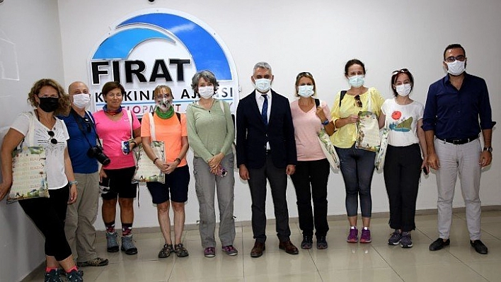 İlk trekking turu Malatya'ya geldi