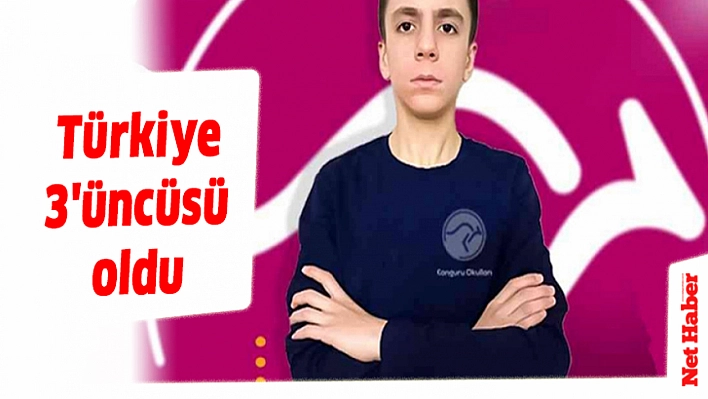 Türkiye 3'üncüsü oldu