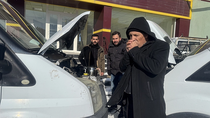 Türkiye'nin en soğuk yerleşim yerinde hayat durdu