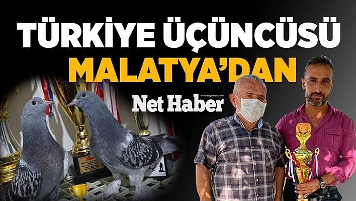 Türkiye üçüncüsü Malatya'dan