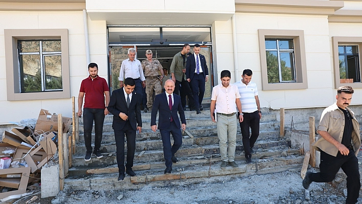 Tut ilçesi jandarma komutanlığı yeni hizmet binasında sona gelindi