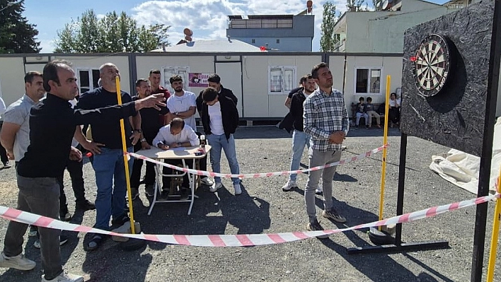 Tut ilçesinde dart turnuvası tamamlandı