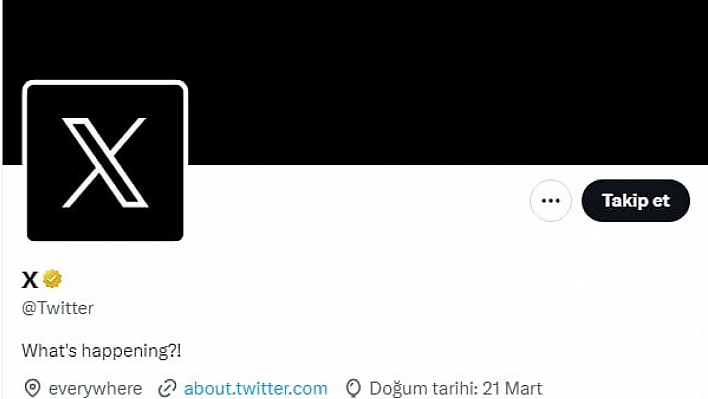 Twitter'ın logosu değişti