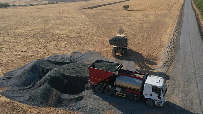 Ulaşım Yatırımında Hedef Aşıldı: Yeşilyurt'a 43 Bin Tonluk Hizmet