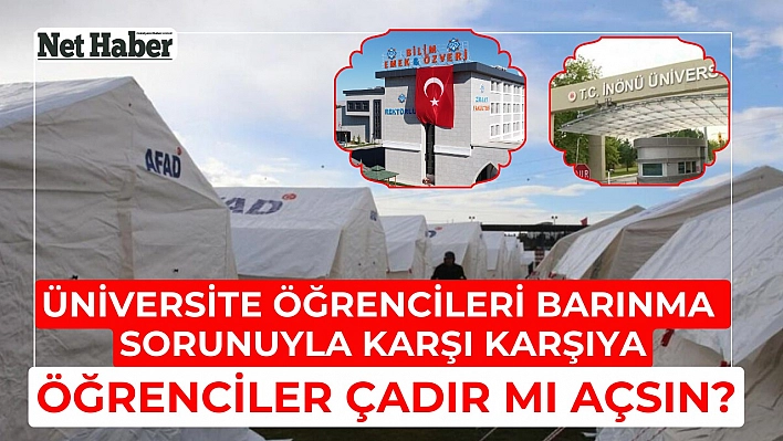 Üniversite öğrencileri barınma sorunuyla karşı karşıya