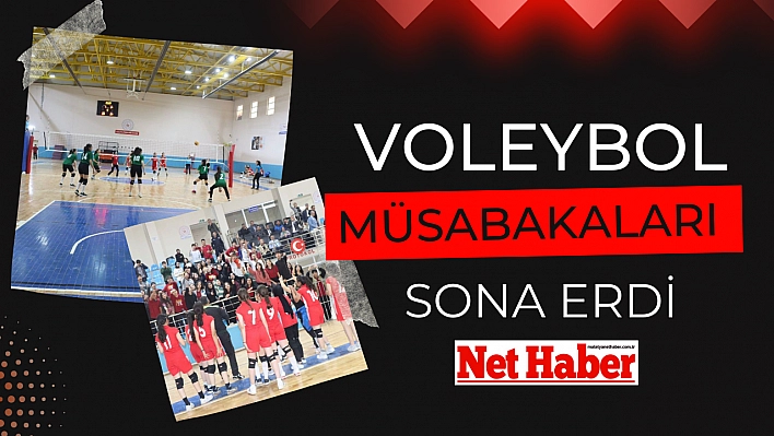 Voleybol müsabakaları sona erdi