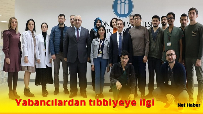 Yabancılardan tıbbiyeye ilgi