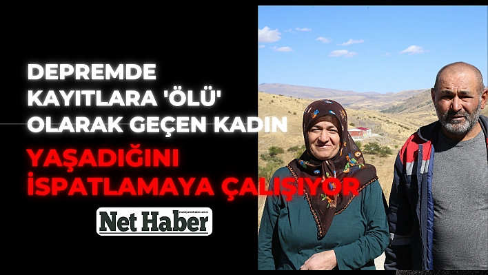 Malatya'da yaşadığını ispatlamaya çalışıyor