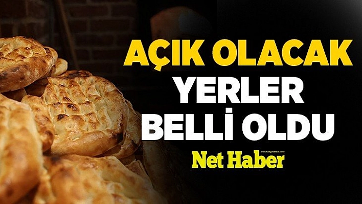 Yasağın detayları belli oldu