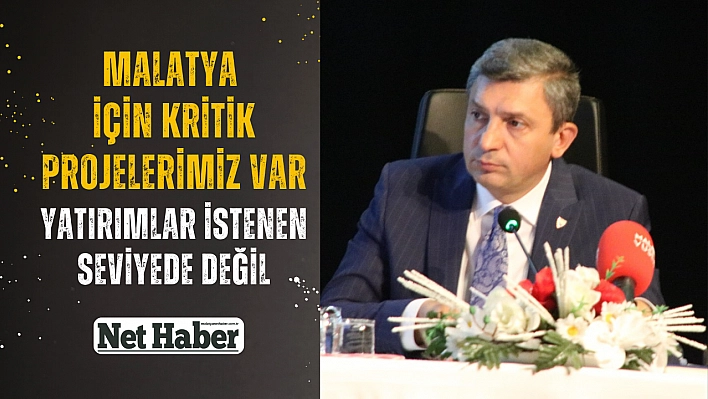 Yatırımlar istenen seviyede değil