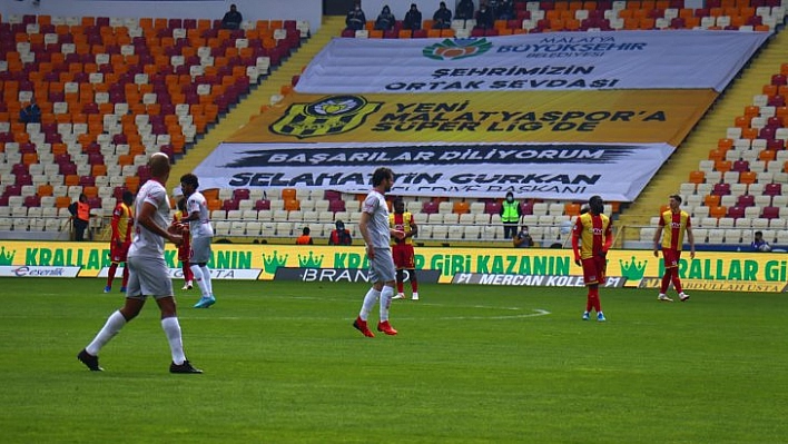 Yeni Malatyaspor: 0 - Antalyaspor: 1 (İlk yarı)