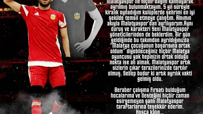 Yeni Malatyaspor'a sitem