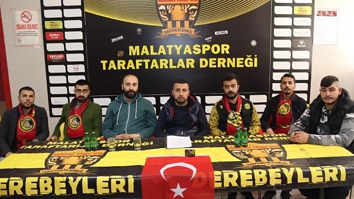 Yeni Malatyaspor taraftarından hakem tepkisi