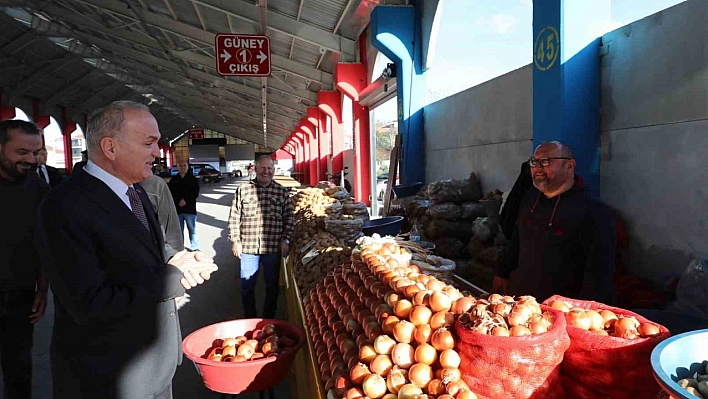 Yeni pazar yerine hayran kaldı