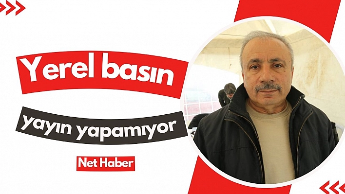 Yerel basın yayın yapamıyor