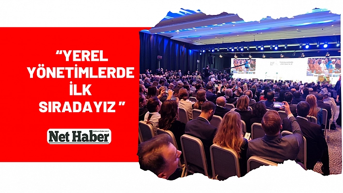 Yerel yönetimlerde ilk sıradayız