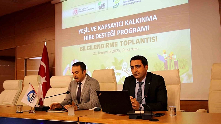 Yeşil ve Kapsayıcı Kalkınma Programı başladı: Proje başına 2 milyon TL'ye kadar hibe