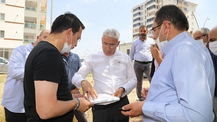 İlk kazma vuruldu