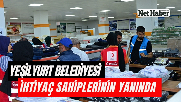 Yeşilyurt Belediyesi 400 bin paket dağıttı