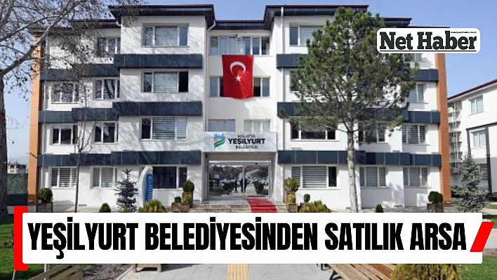 Yeşilyurt belediyesinden satılık arsa