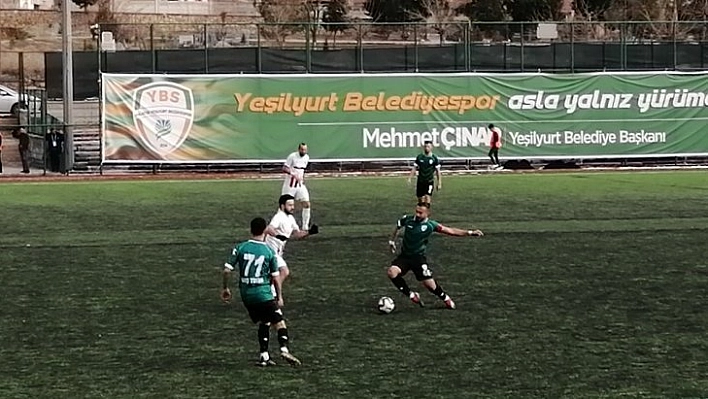 Yeşilyurt'u kaleci kurtardı