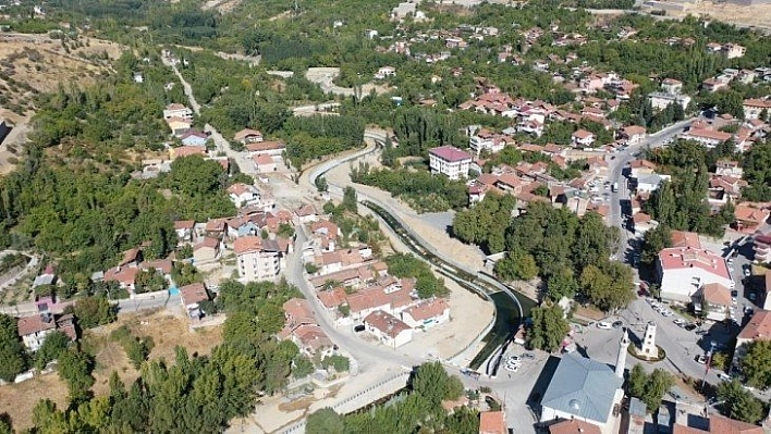 200 dekar taşkınlardan korundu