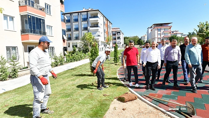 Yeşilyurt'ta 227'nci park yakında hizmette