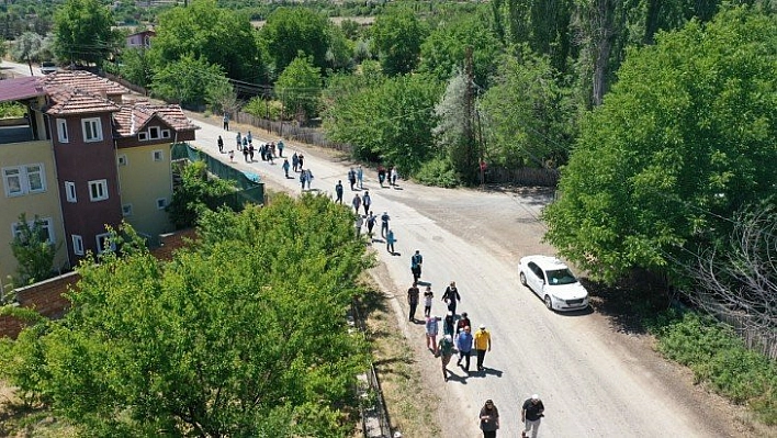 Doğa yürüyüşü yapıldı